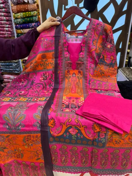 কটন ৩ পিস কালেকশন